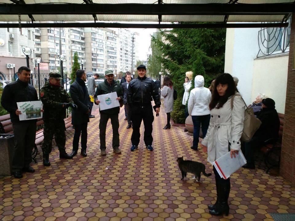У Києві триває судовий процес у справі про скандальне будівництво на Осокорках