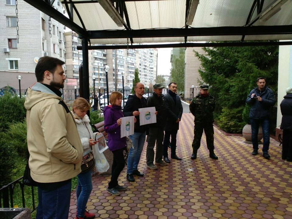 У Києві триває судовий процес у справі про скандальне будівництво на Осокорках
