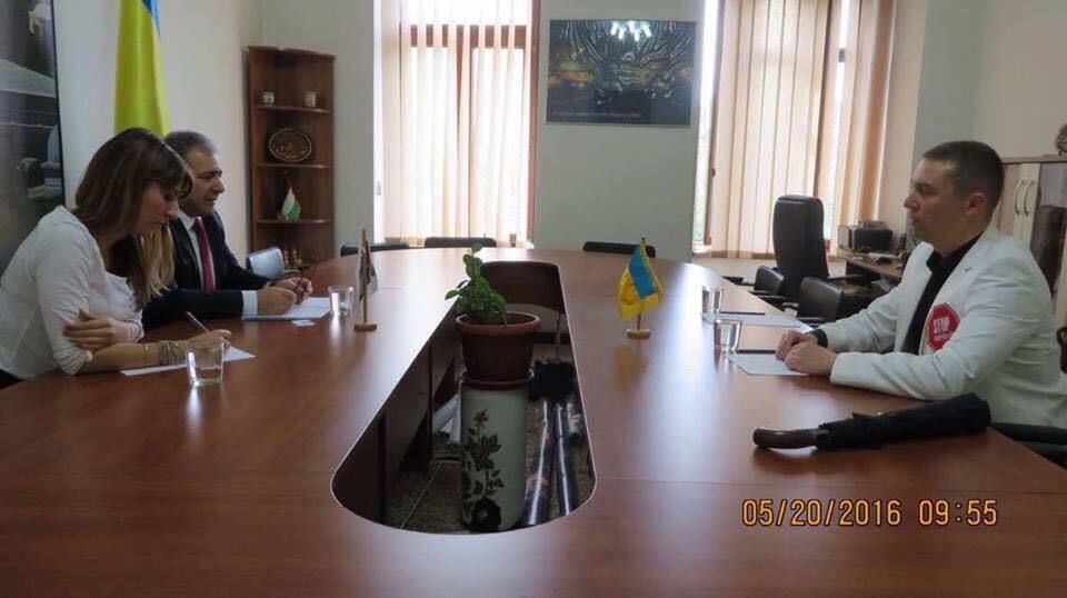 Активісти зустрілися з Надзвичайним та Повноважним послом Палестини в Україні