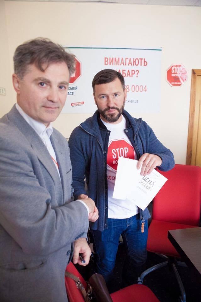 Київські активісти підписали меморандум про співпрацю з Дмитром Павліченком
