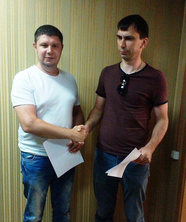 Активісти ''Стоп корупції'' підписали меморандум з профспілкою працівників ХНУ