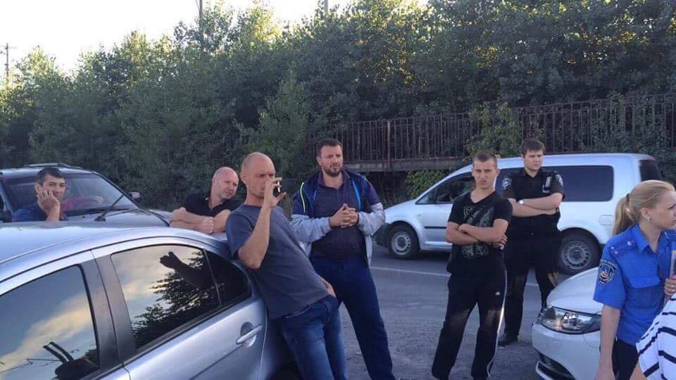 У Трипіллі точаться розборки через спецтехніку на незаконних точках з видобутку піску
