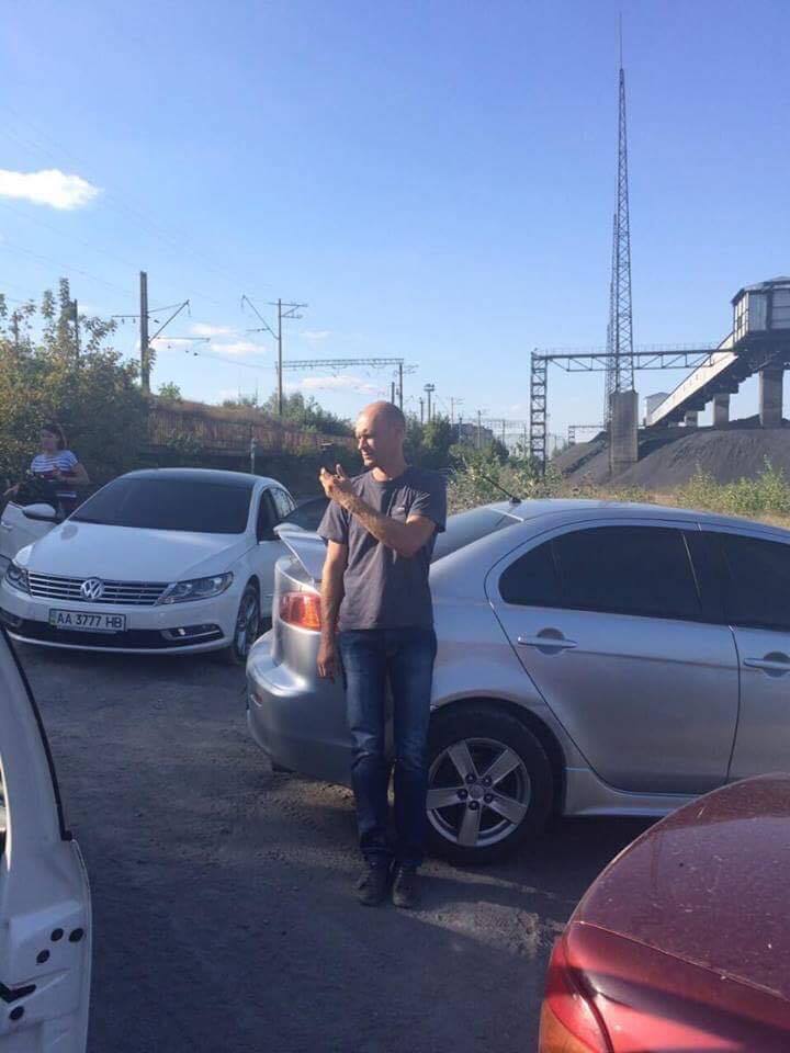 У Трипіллі точаться розборки через спецтехніку на незаконних точках з видобутку піску