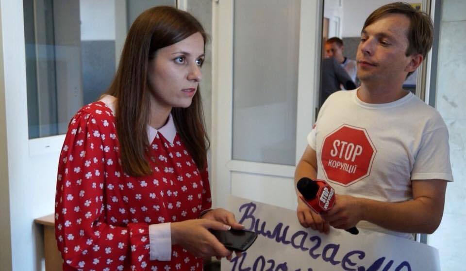 Активісти пікетували головне управління Нацполіції Києва через справи правоохоронців-корупціонерів