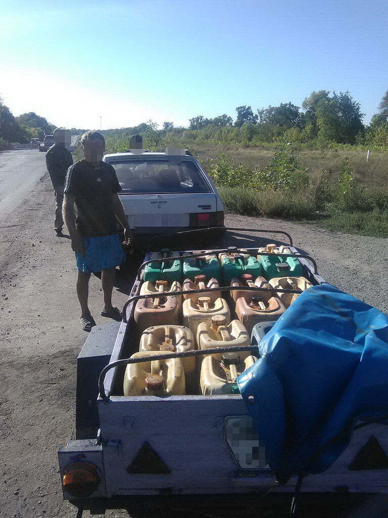 На лінії розмежування затримали обладнання для видобування вугілля