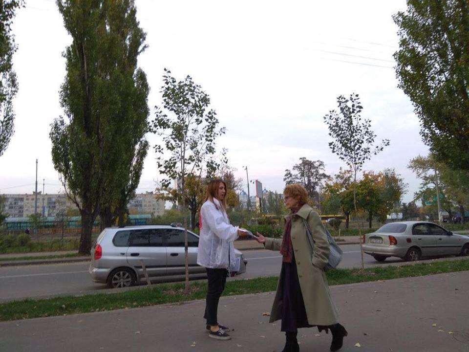 ''СтопКор'' провів громадську приймальню на столичних Березняках