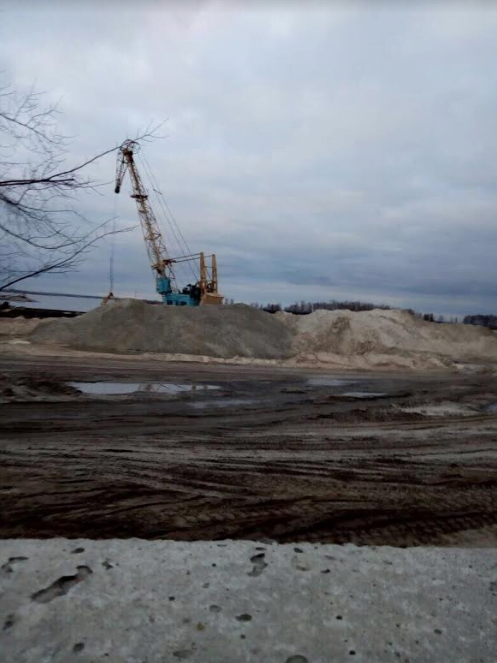 ''СтопКор'' викрив незаконну точку видобутку піску у Трипіллі на Київщині