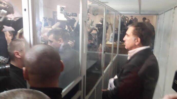 Саакашвілі зробив загрозливу заяву прямо в залі суду