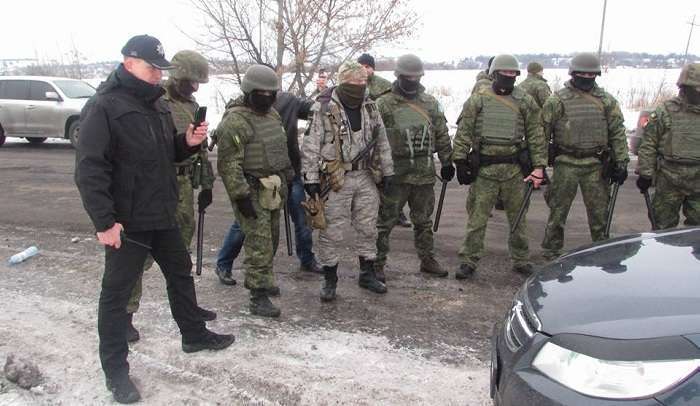 Силовики розігнали активістів торгової блокади у Кривому Торці