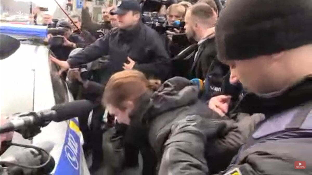 Провокація на марші феміністок в Києві: поліція затримала кілька людей