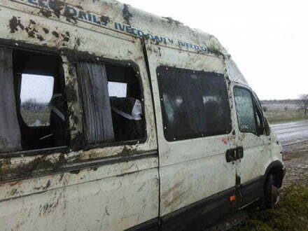 Через негоду на Одещині перекинувся пасажирський автобус
