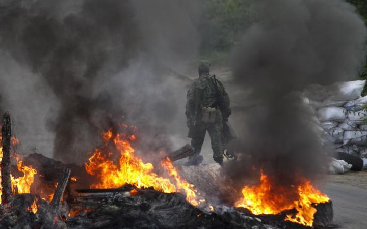 Група російських військових помилково потрапила під потужний артилерійський обстріл на Донбасі