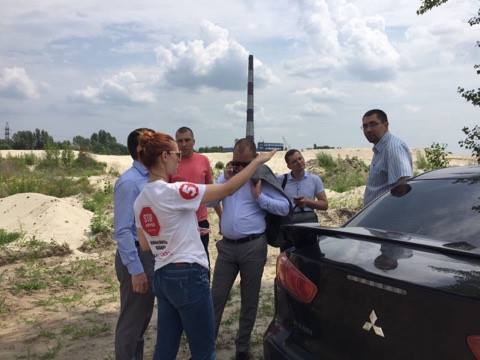 ''СтопКор'' проводить підготовчі роботи із благоустрою пляжу на місці незаконного видобутку піску на озері Тягле у столиці