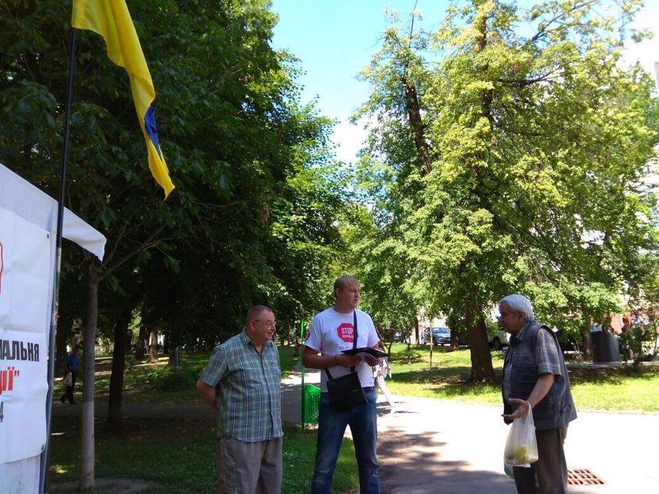 ''СтопКор'' відкрив пересувну громадську приймальню у Шевченківському районі Києва для пошуку однодумців