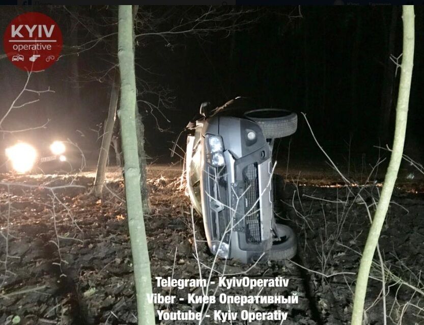 У Києві п'яний суддя на Mustang влаштував ДТП – фото