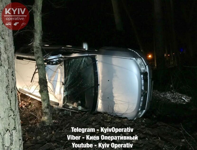 У Києві п'яний суддя на Mustang влаштував ДТП – фото