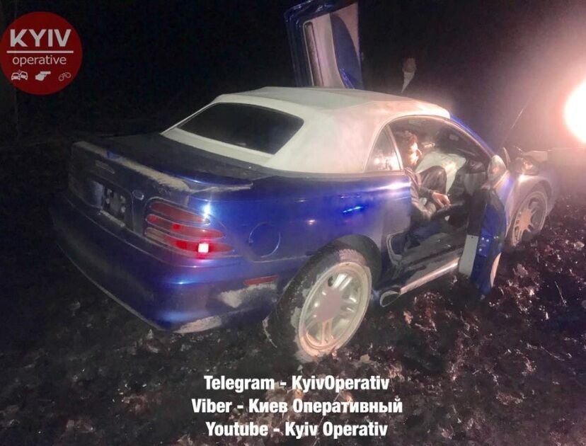 У Києві п'яний суддя на Mustang влаштував ДТП – фото
