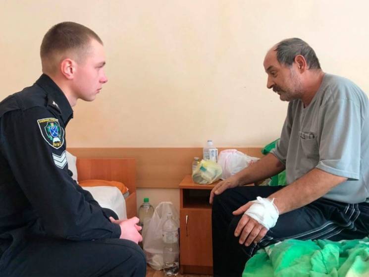 На Дніпропетровщині курсант врятував із крижаної води трьох рибалок