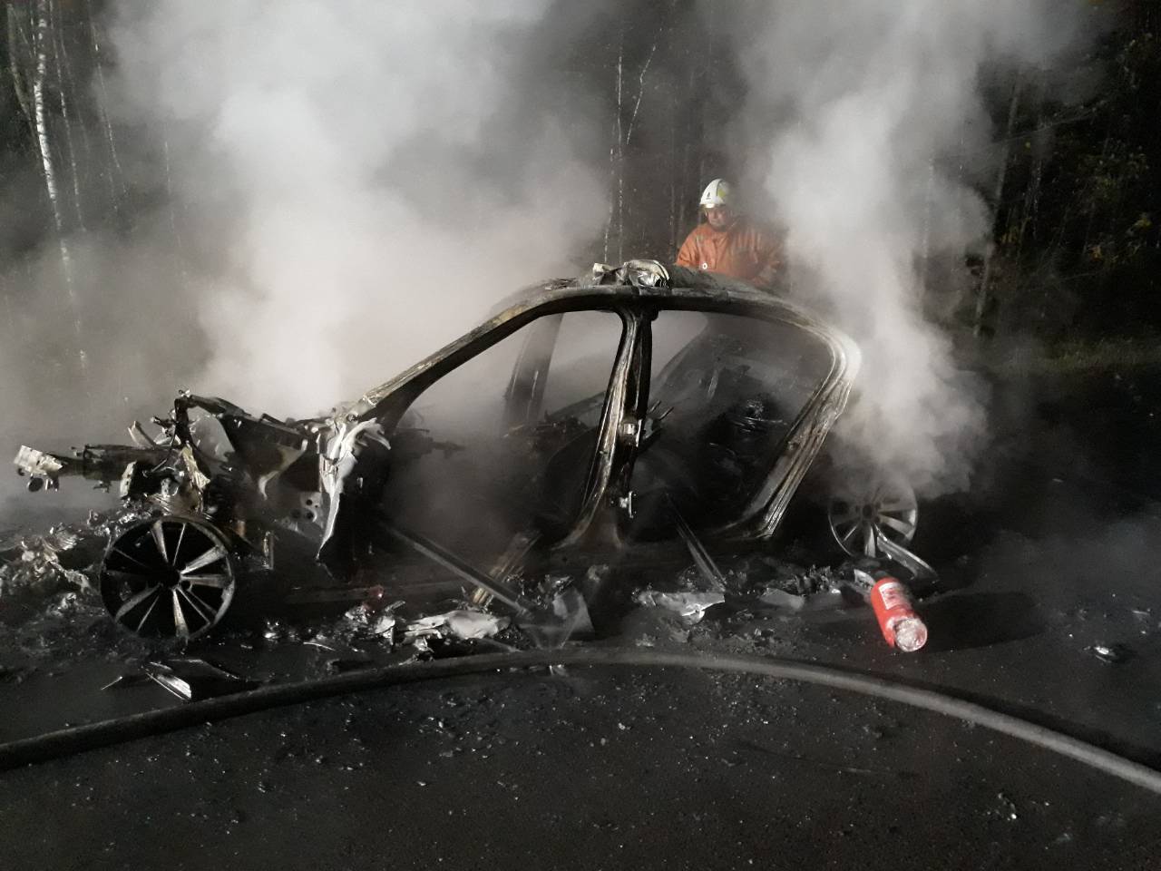 У ДТП на Рівненщині двоє братів згоріли заживо – кадри з місця аварії