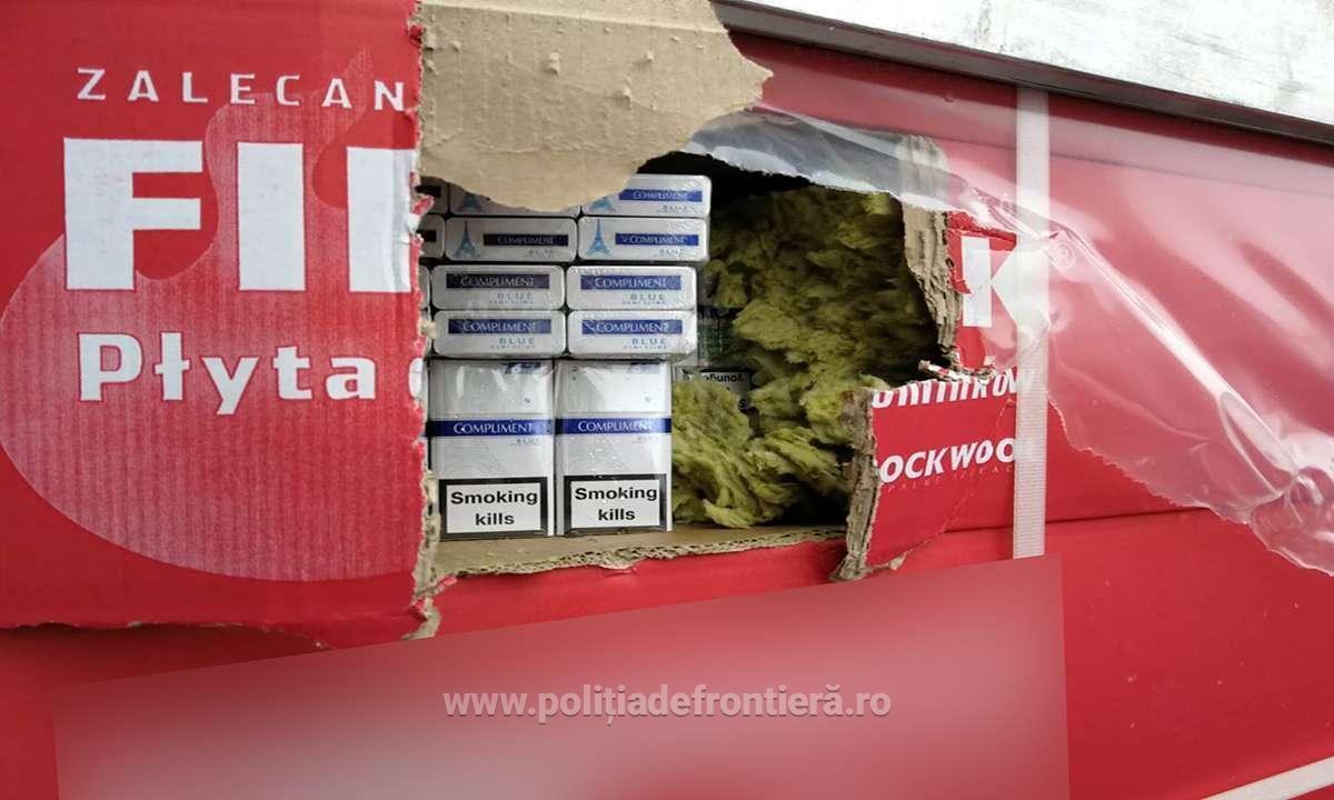 Румунська поліція заарештувала 2 фури з контрабандними цигарками з України, які вивозили поляки