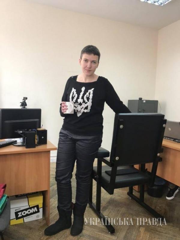 ЗМІ показали, як виглядає схудла на 15 кілограмів Савченко після місяця голодування – кадри