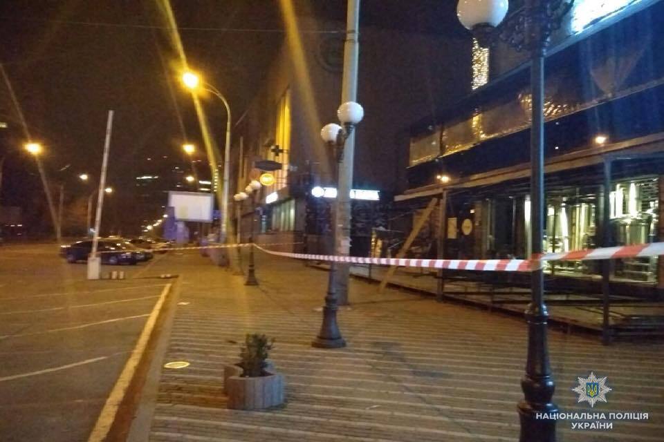 Нічна стрілянина з гранатомета в центрі Києва: з'явилося відео пострілу