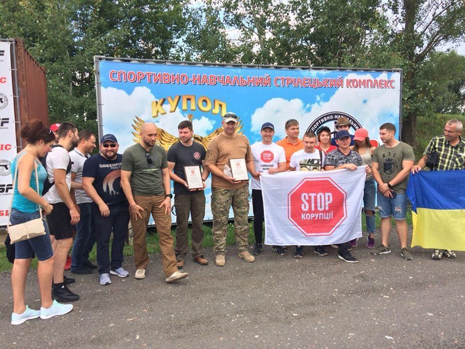 ''СтопКор'' провів дружні змагання зі стрільби на полігоні спортивно-навчального стрілецького клубу ''Купол''