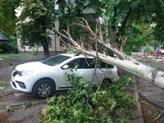 Дніпро заливає водою: в Мережі з'явилися перші кадри наслідків негоди