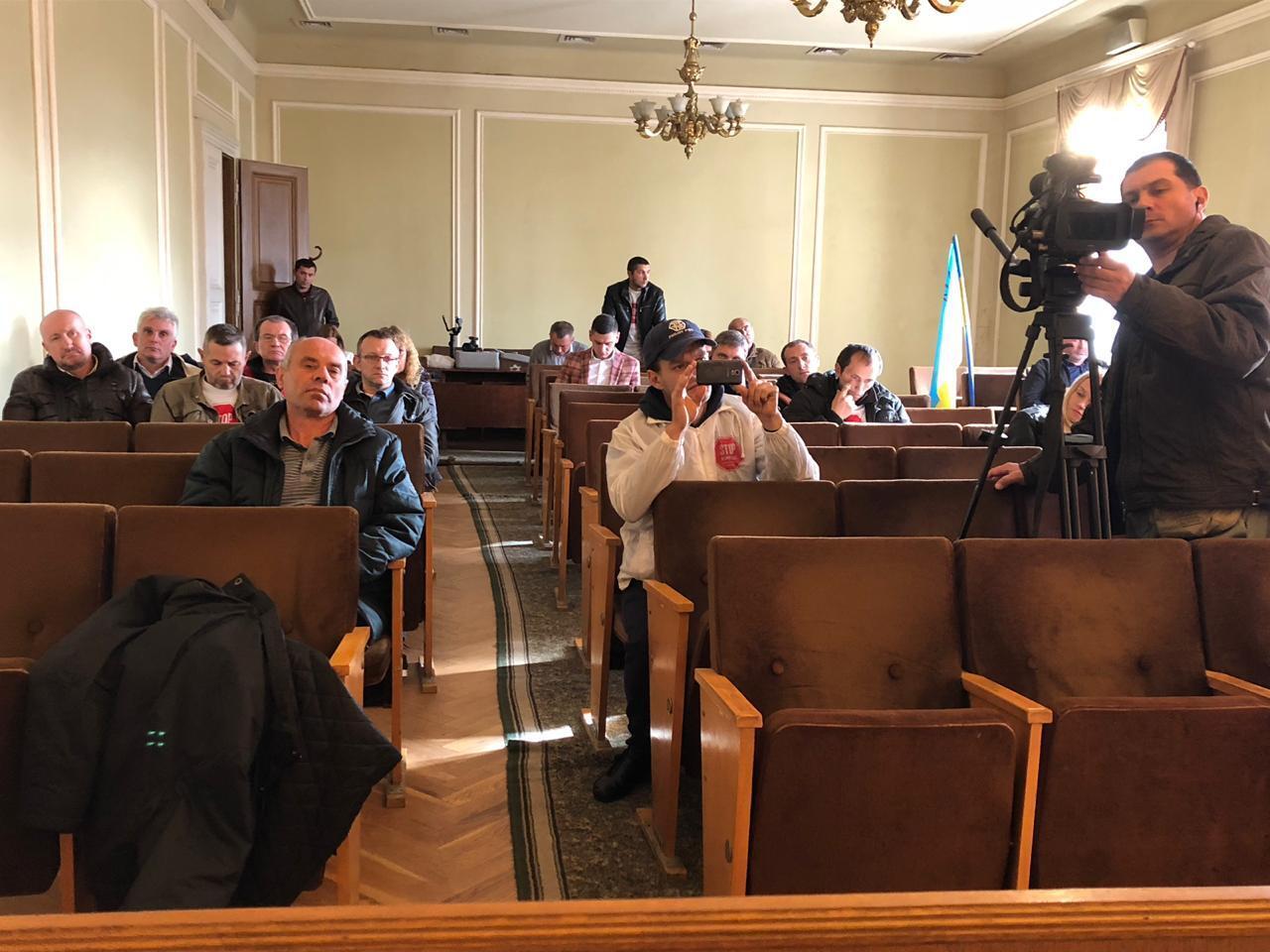 У Львівській ОДА стартував брифінг ''Стоп Корупції''