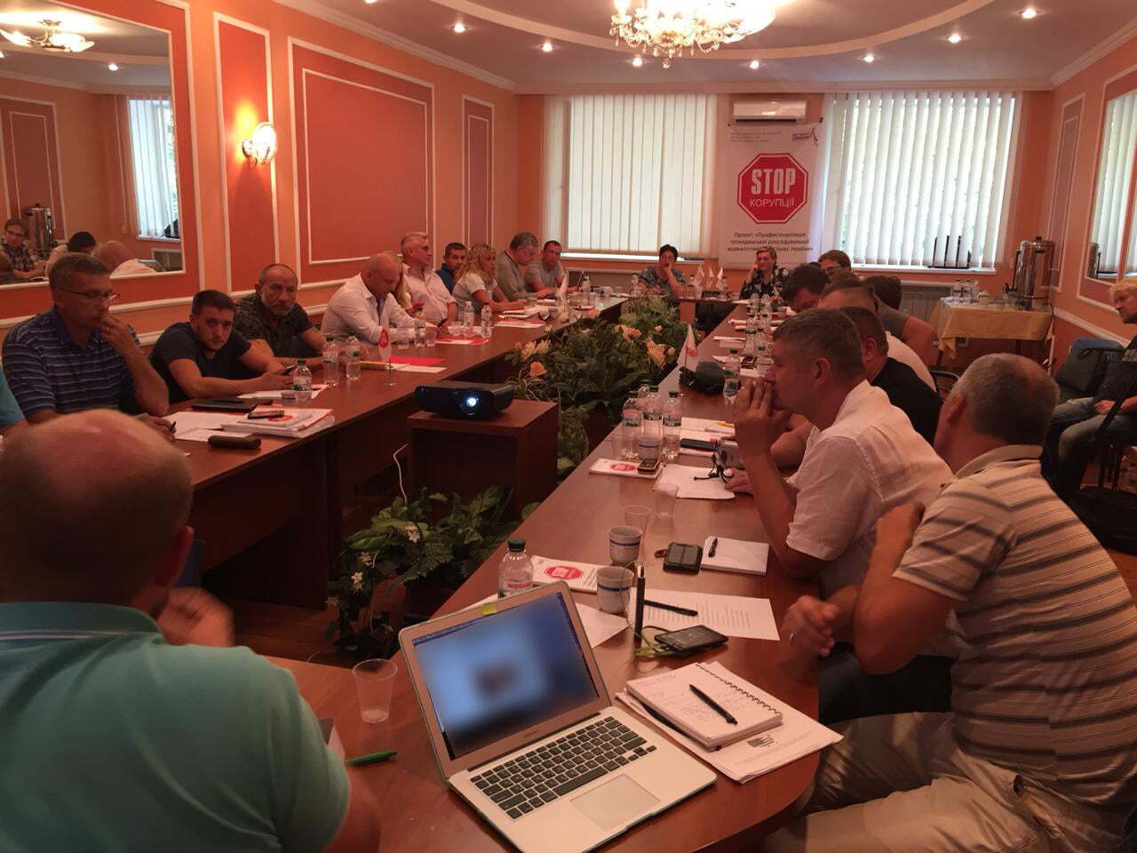 Громадянські журналісти-розслідувачі з 12 міст України зібралися на тренінгу за підтримки Посольства США