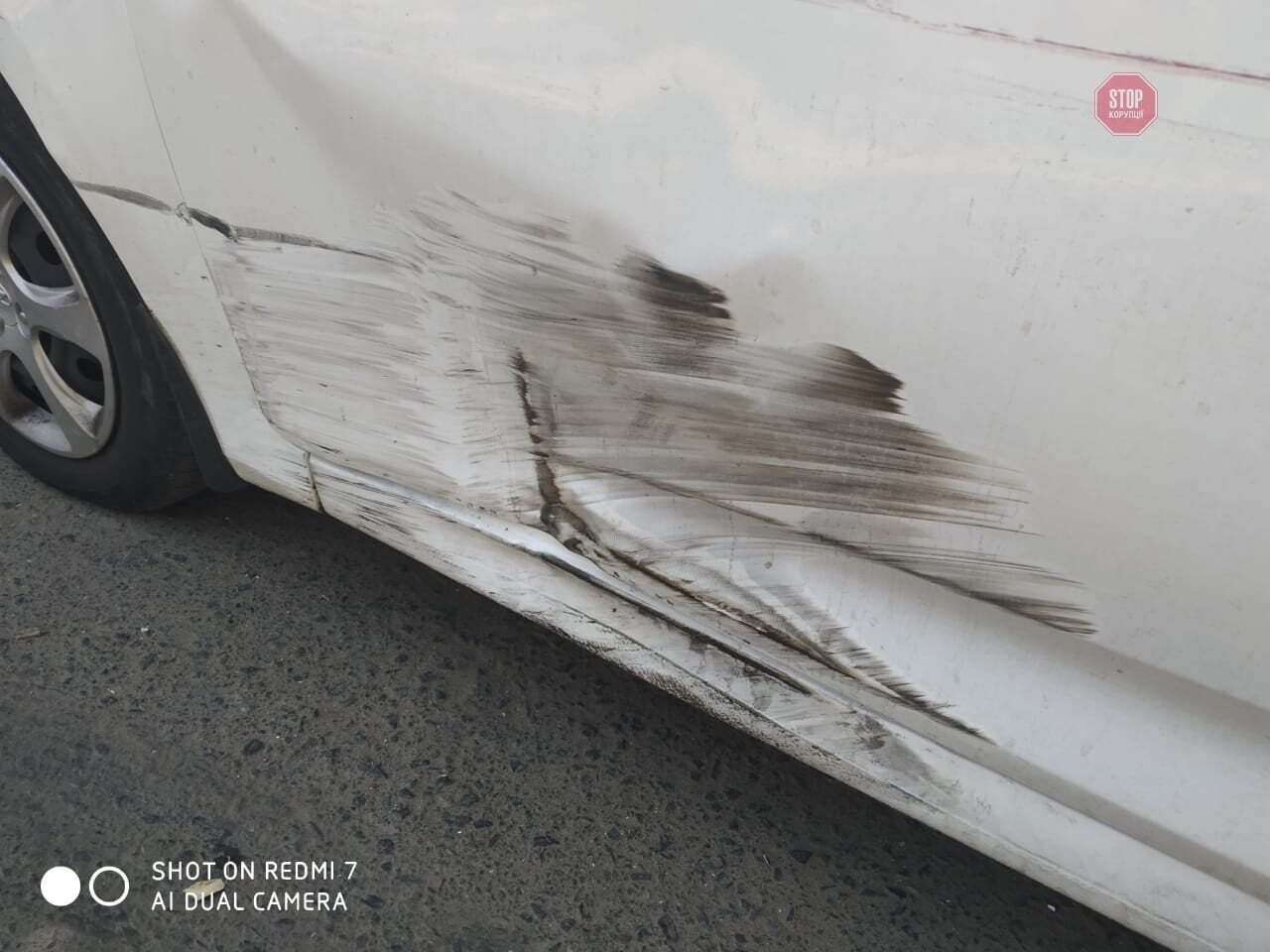 Автомобіль знімальної групи протаранили навмисне
