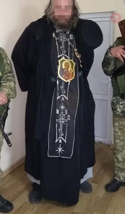 На Одещині затримали порушника у рясі (фото)