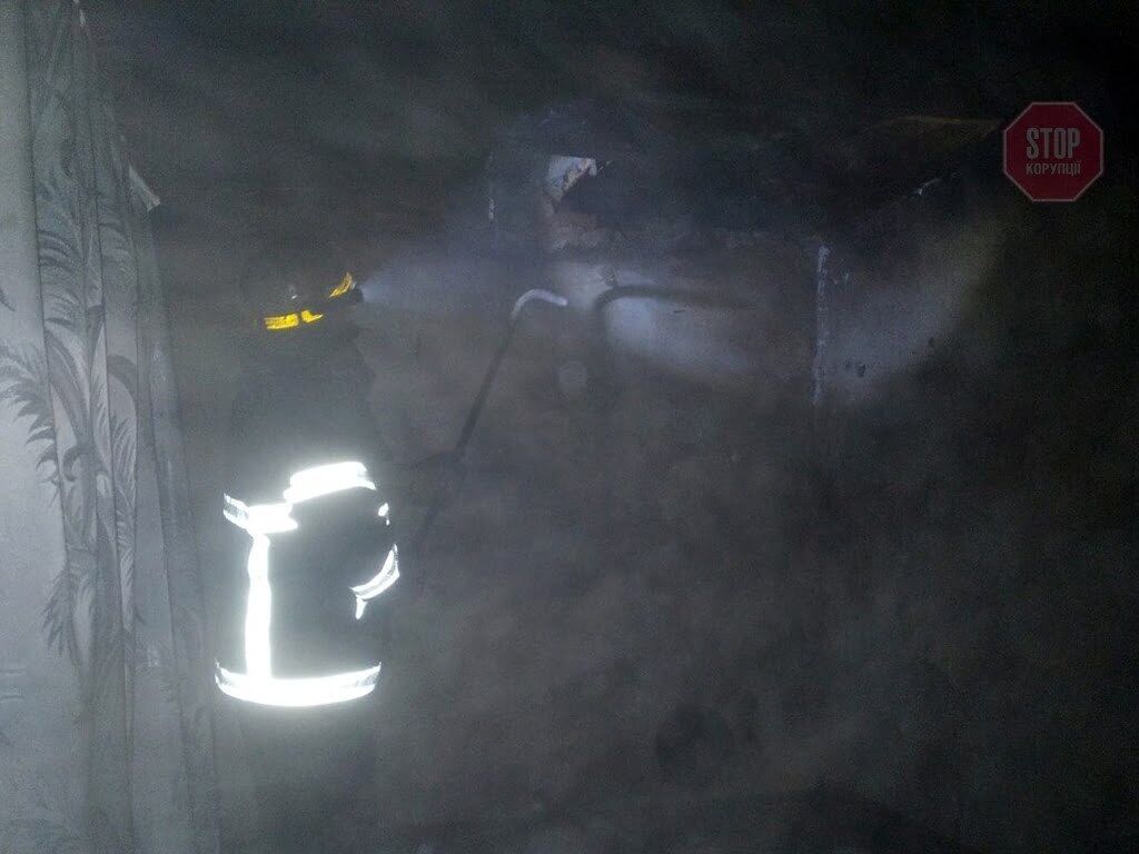Пожежа на Дніпропетровщині: постраждала жінка (фото)