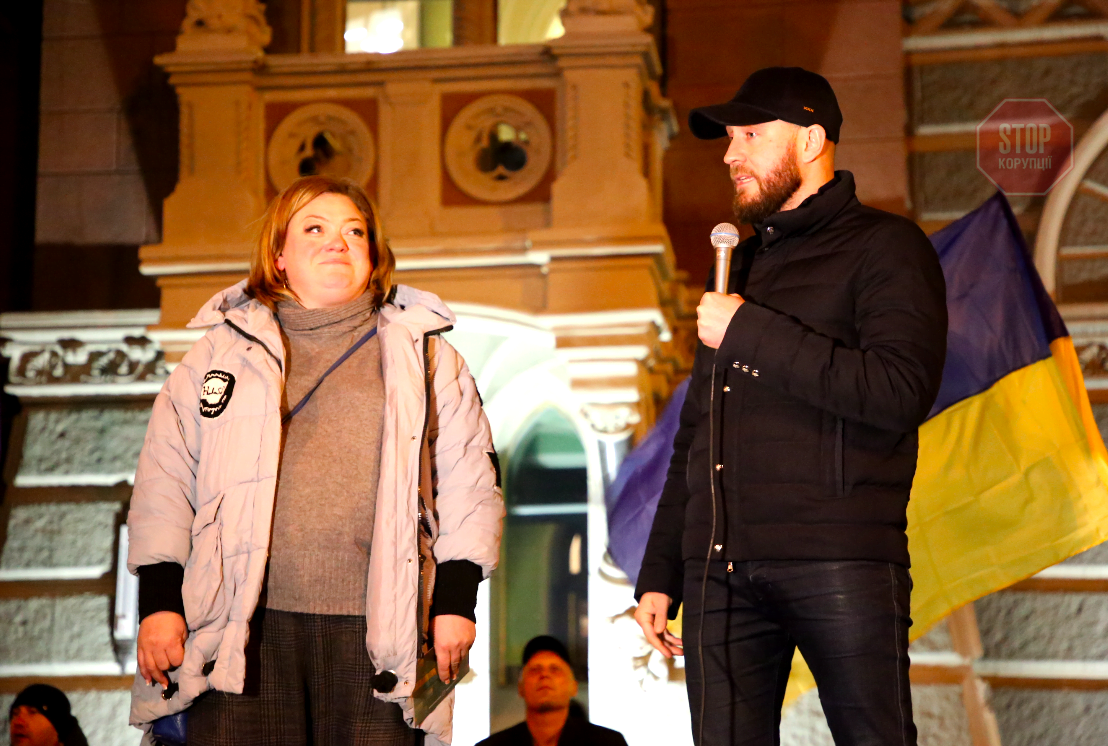  Роман Бочкала разом із Юлією Сало Фото: СтопКор