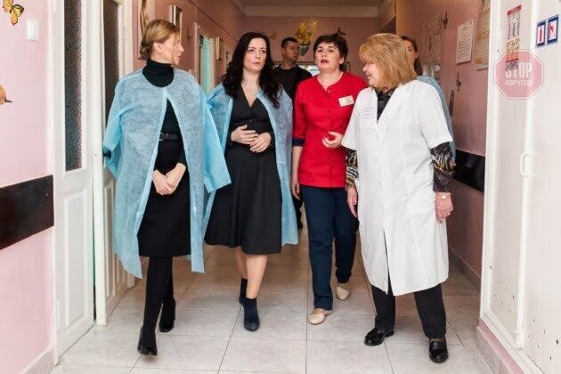 Перша леді та міністр охорони здоров'я відвідали лікарню у Боярці