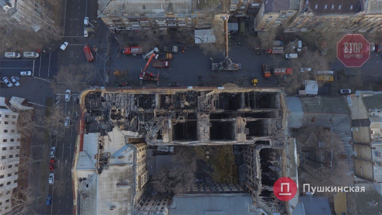 В Одесі згорілу будівлю будуть руйнувати: подробиці (фото)