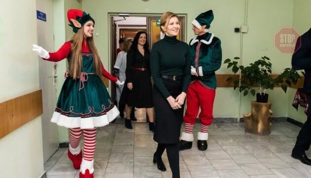 Перша леді та міністр охорони здоров'я відвідали лікарню у Боярці