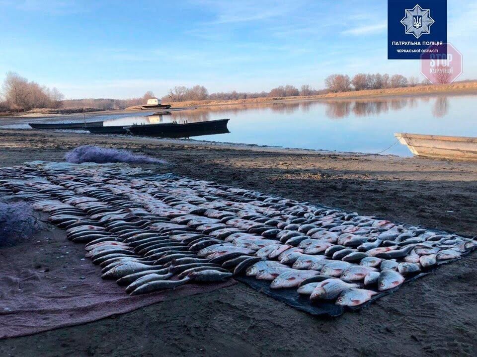 На Черкащині затримали рибного браконьєра, який який наловив майже на 85 тисяч гривень (фото)