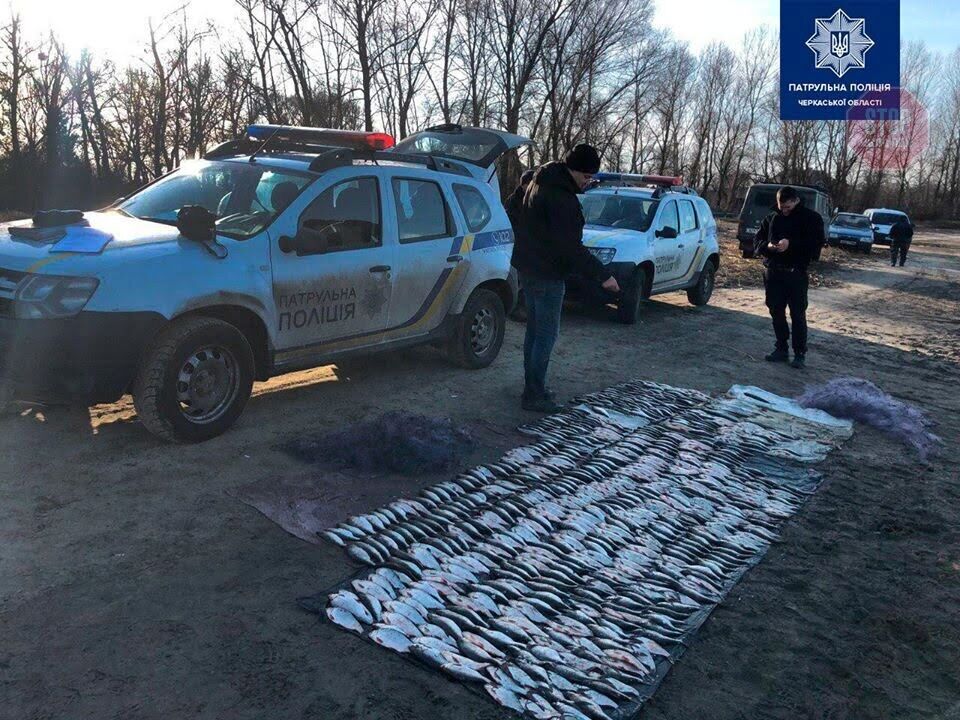 На Черкащині затримали рибного браконьєра, який який наловив майже на 85 тисяч гривень (фото)