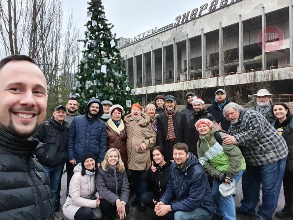 У Прип'яті знову встановили новорічну ялинку (фото)