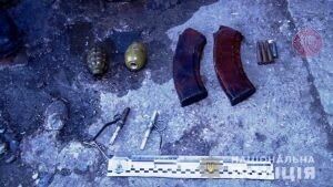На Одещині у місцевої жительки виявили гранати та патрони (відео)