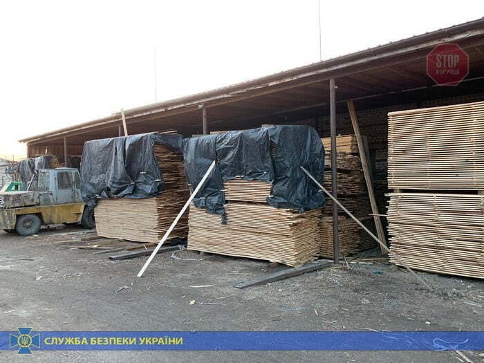 На Житомирщині СБУ ліквідувала незаконне перевезення деревини до Азії