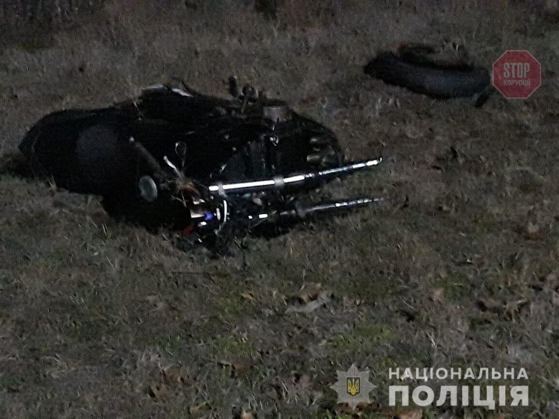 На Одещині мотоцикліст потрапив у ДТП, є загиблий (фото)