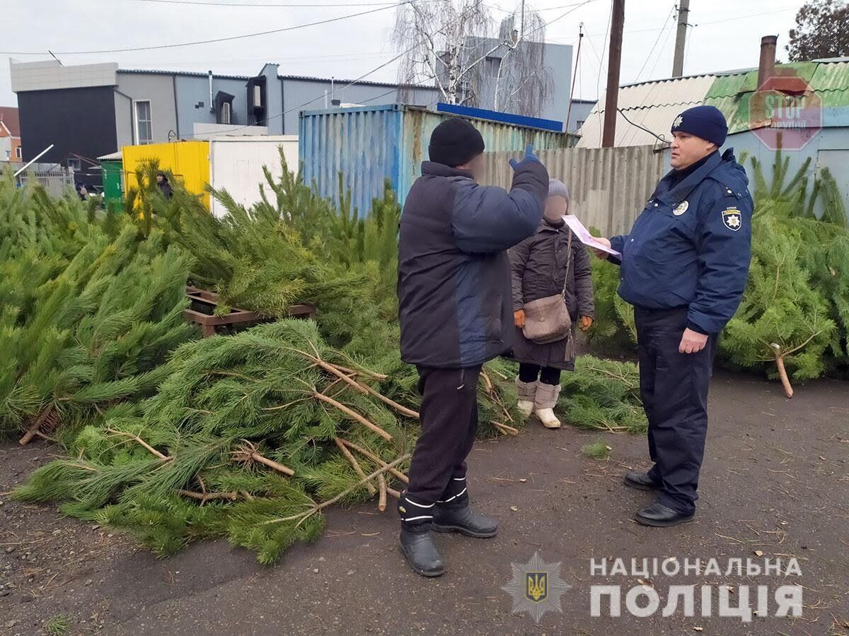 На Полтавщині триває сезон «ялинкових» рейдів – поліція перевіряє стихійні ринки