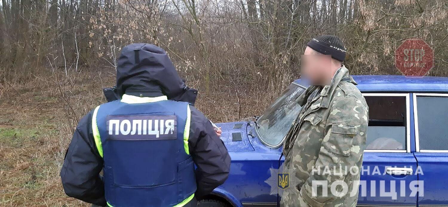 Вбили червонокнижну косулю: на Полтавщині правоохоронці виявили двох браконьєрів