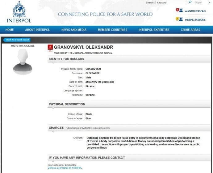 Українського олігарха оголосив у розшук Інтерпол – подробиці