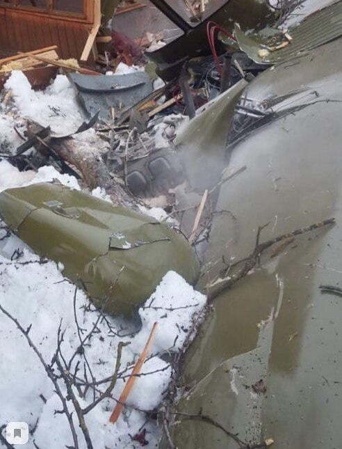 У Підмосков’ї літак впав на житловий будинок: двоє загиблих