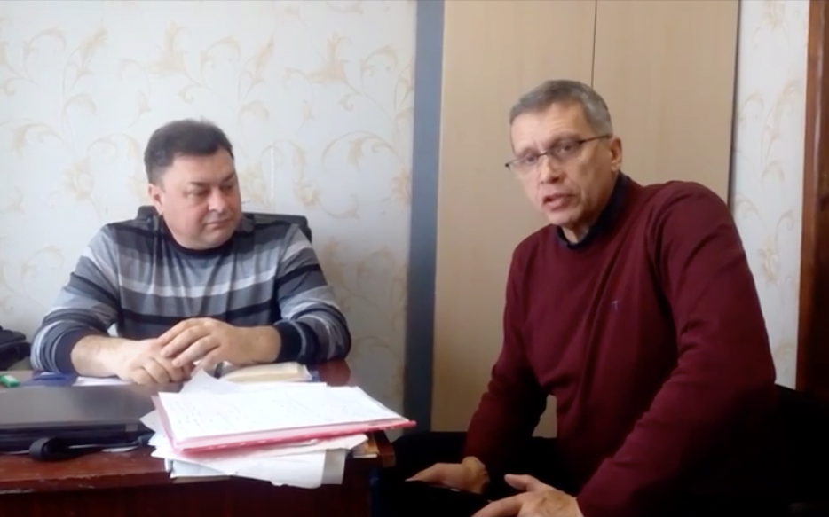  Інтерв'ю Юрія Козлова з Олегом Тараско/Фото: скріншот