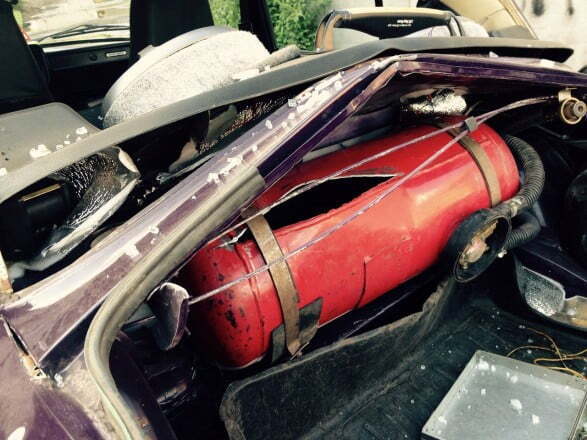 У Харкові внаслідок вибуху газового балона в автомобілі загинула людина