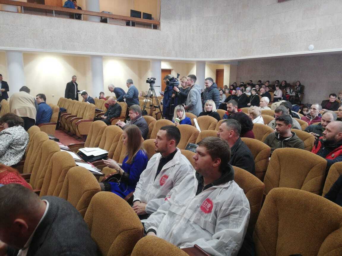  Активісти ''СтопКору'' на сесії Вишгородської міської ради